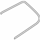 Volkswagen 7P6-853-995-7Z7 Glass Molding