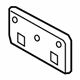 Volkswagen 5C6-807-285-D-9B9 License Bracket