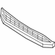 Volkswagen 5C6-853-671-T-9B9 Lower Grille