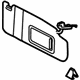 Volkswagen 5C6-857-551-A-2F4 Sunvisor