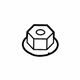 Volkswagen N-909-586-02 Cap Nut