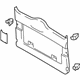 Volkswagen 7L6-867-601-F-NWK Lower Trim Panel