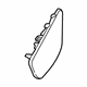 Volkswagen 5C6-857-522-Q Mirror Glass