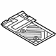 Volkswagen 7P0-803-206 Floor Extension