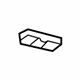 Volkswagen 3C1-823-187 Lock Cover