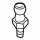 Volkswagen WHT-000-508 Intake Cover Ball Stud