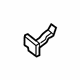 Volkswagen 1J0-881-253-E-B41 Handle