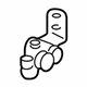 Volkswagen 701-843-406-B Upper Guide Gasket