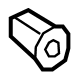 Volkswagen 6N0-809-966-A Quarter Trim Retainer Nut
