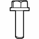 Volkswagen WHT-004-259 Water Pump Bolt