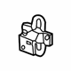 Volkswagen 7L0-831-411-C Lower Hinge