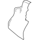 Volkswagen 1J0-881-806-LS-QZZ Cushion Cover
