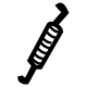 Volkswagen 1J3-881-619 Spring