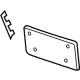 Volkswagen 5K0-807-287-G-9B9 License Bracket