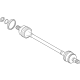 Volkswagen 5WA-501-203-A Axle Assembly