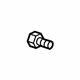 Volkswagen N-010-087-6 Vibration Damper Bolt