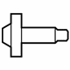 Volkswagen WHT-004-446-A Tail Lamp Screw