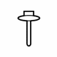 Volkswagen WHT-005-750 Heat Shield Screw