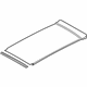 Volkswagen 3CN-877-307-GW4 Sunshade