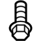 Volkswagen N-906-310-03 Bracket Bolt