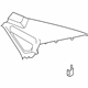 Volkswagen 561-867-287-G-82V Quarter Glass Trim