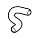 Volkswagen 3C0-121-073-K Rear Hose