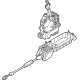 Volkswagen 3QF-713-025-R Shifter Assembly