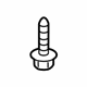 Volkswagen N-910-326-02 Buckle End Bolt