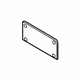 Volkswagen 3CN-807-287-C-9B9 License Bracket