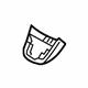 Volkswagen 5G0-858-548-9B9 End Cap