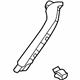 Volkswagen 561-867-179-82V Pull Handle