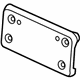 Volkswagen 5GM-807-287-B-9B9 License Bracket