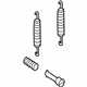 Volkswagen 7P0-698-545 Parking Brake Shoes Mount Kit