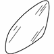 Volkswagen 5N0-857-521-A Mirror Glass