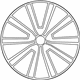 Volkswagen 3AA-601-025-L-AX1 Wheel, Alloy