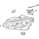 Volkswagen 5H0-941-113-D Headlamp Assembly