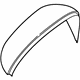 Volkswagen 5G0-857-537-E-GRU Mirror Cover