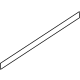 Volkswagen 2GJ-837-475-2MG Belt Molding