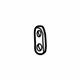 Volkswagen 701-827-267-A Corner Panel Plate