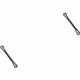 Volkswagen 3G8-863-447-9B9 Package Tray Strap