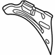 Volkswagen 1J5-809-405-D Rear Panel