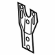 Volkswagen 3AA-805-569 Center Support