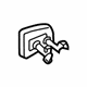 Volkswagen 1H1-820-139 Seal