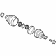 Volkswagen 4E0-598-099-C Outer CV Joint