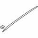 Volkswagen 5C6-854-327-C-5AP Windshield Molding