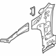 Volkswagen 17A-802-123-B Inner Hinge Pillar
