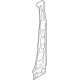Volkswagen 3CC-809-443 Inner Center Pillar