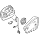 Volkswagen 11K-857-507-C-9B9 Mirror Assembly