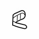 Volkswagen 1K5-837-209-9B9 Handle, Outside Packing