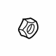 Volkswagen N-011-005-21 Housing Nut